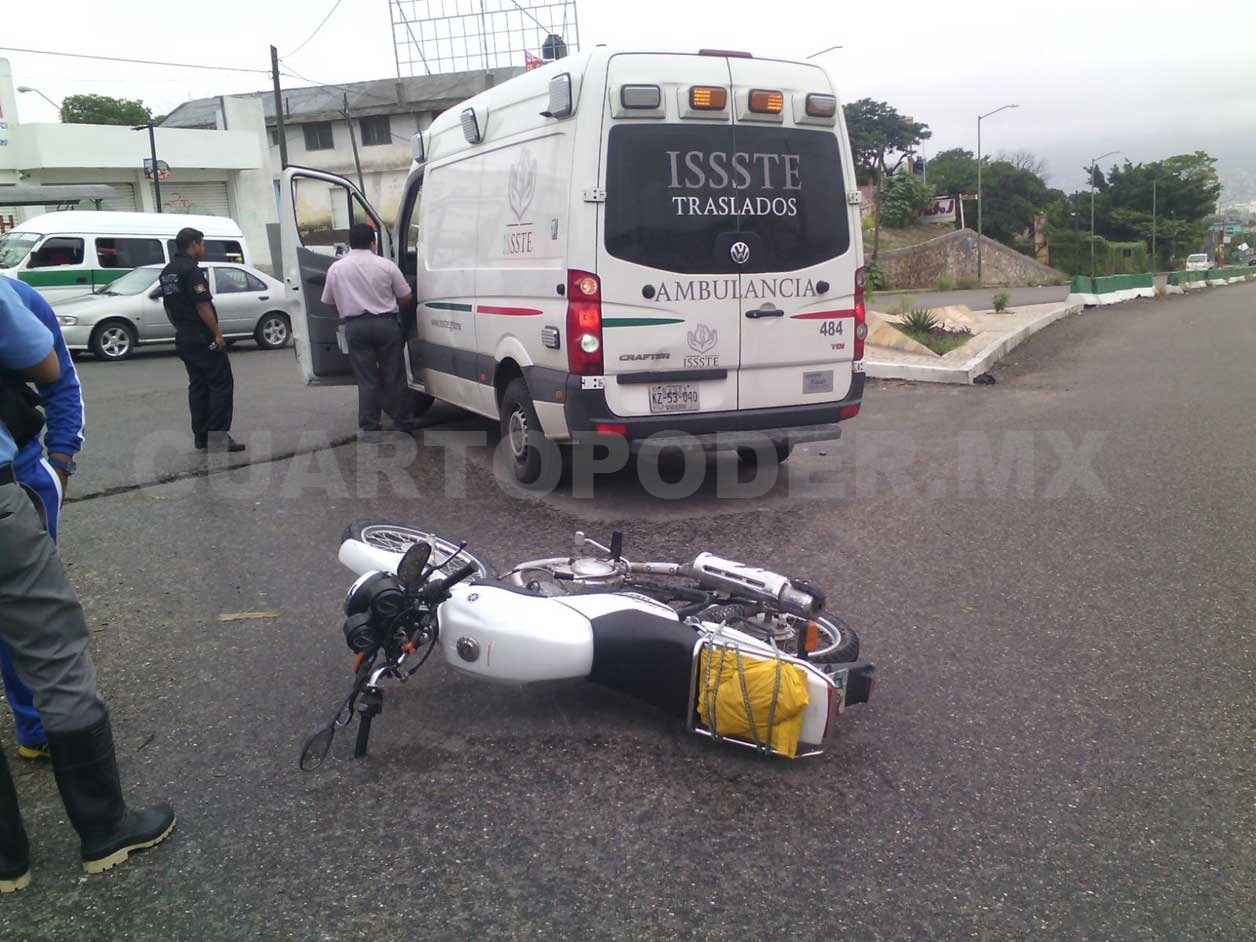 Ambulancia Arrolla A Moto