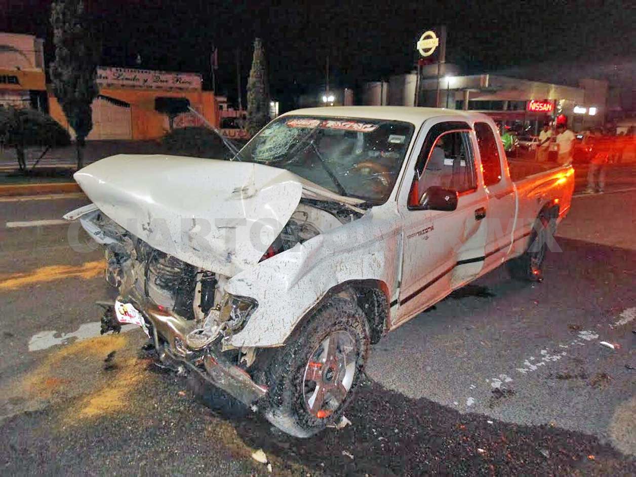 Fuerte Accidente Deja Dos Heridos