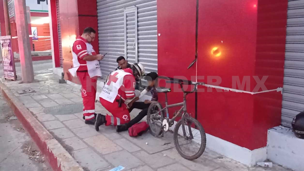 Arrolla Motociclista A Un Menor De Edad