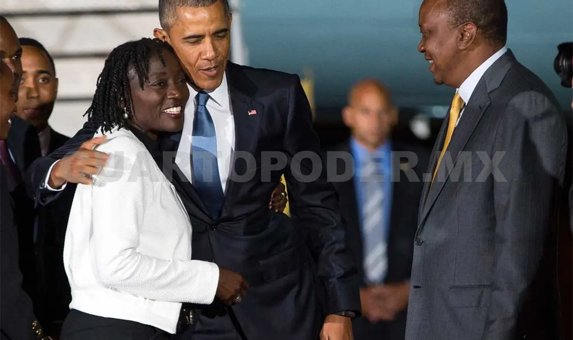 Obama arriba a su ancestral Kenia