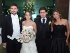 Los recién casados con Luis y Ana María