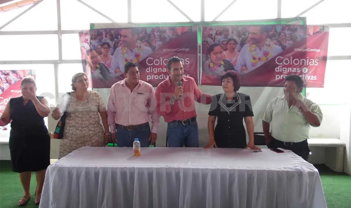 En gira de trabajo, Melgar visitó Reforma