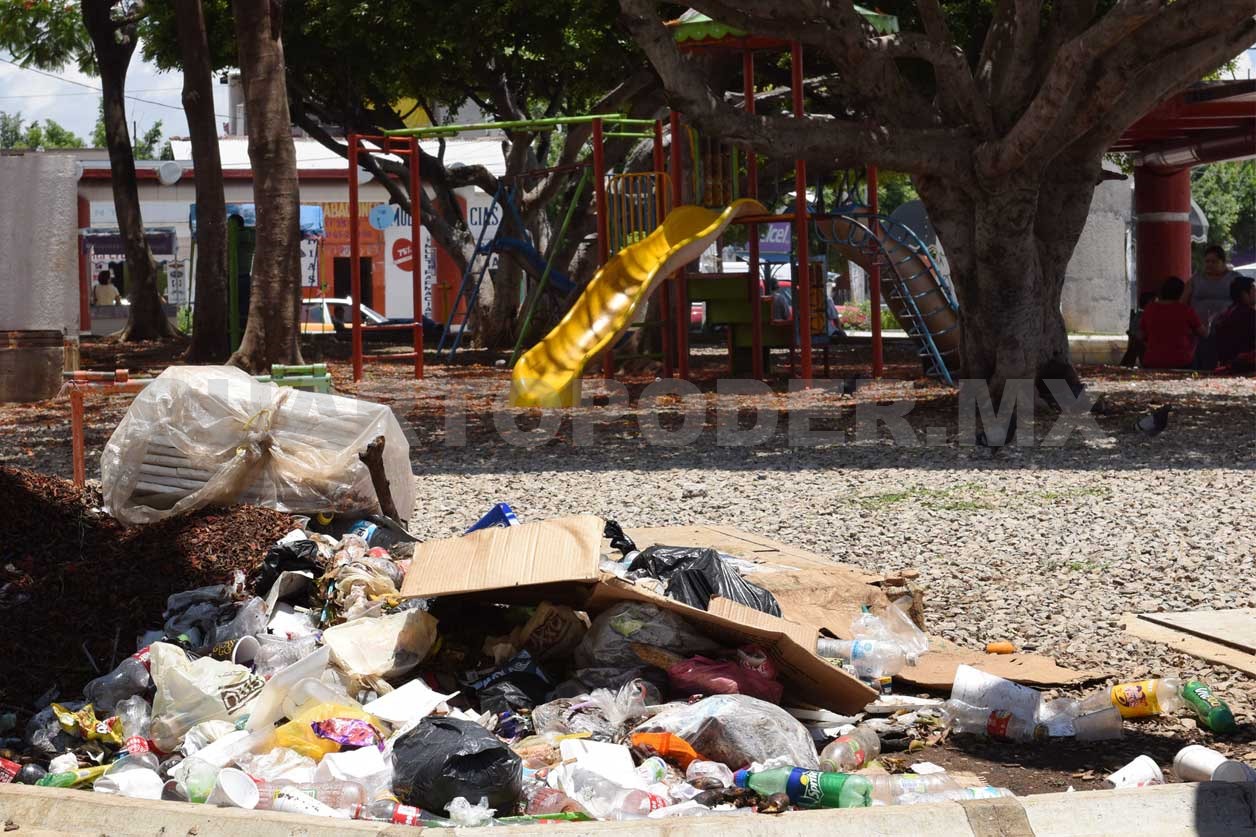 BASURA EN VA PBLICA