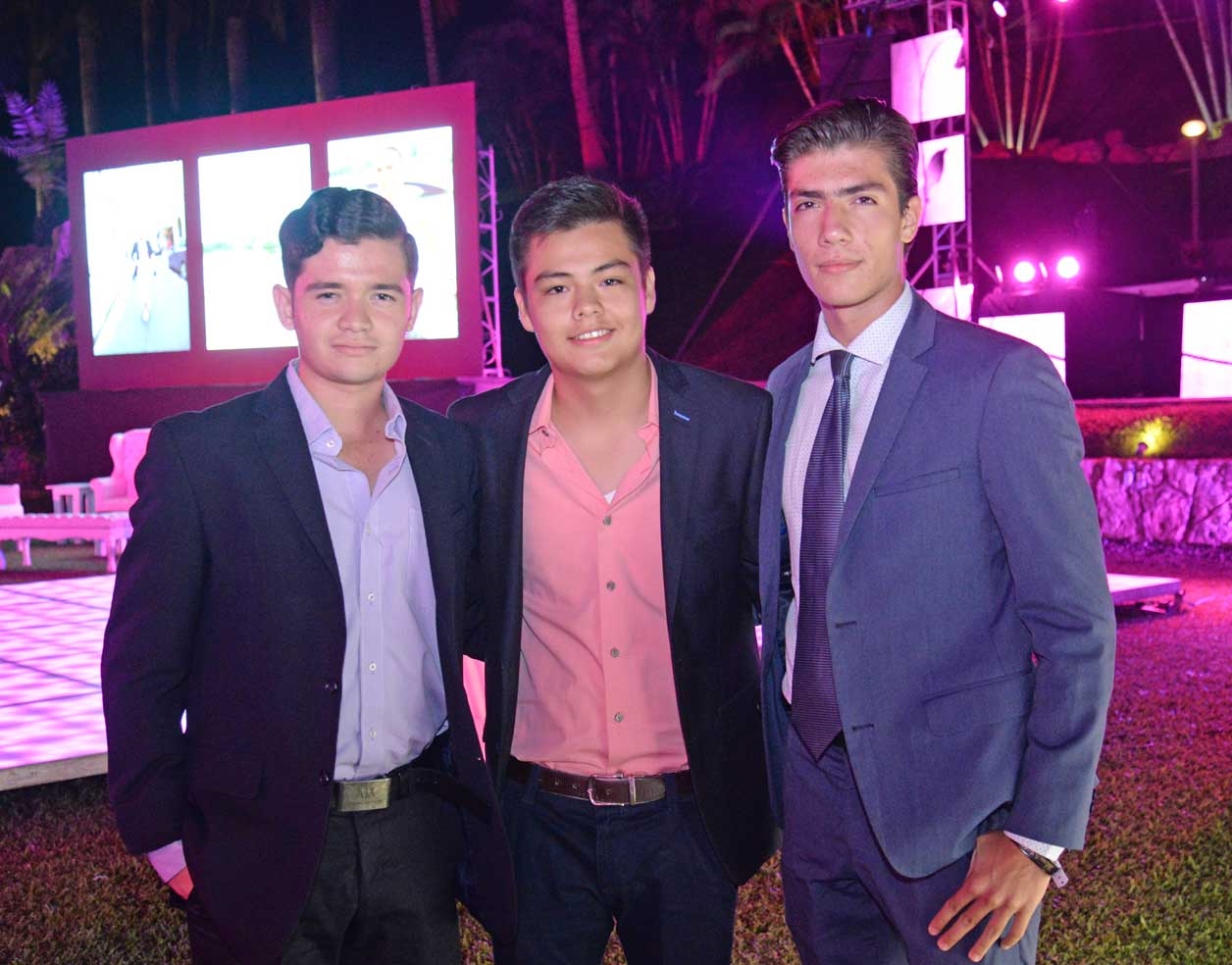 Julio, Luis y Gustavo