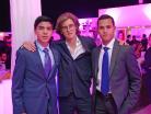 Luis, Nicolás y Rodrigo