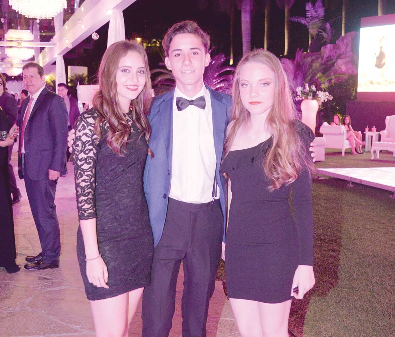 Mariana, Esteban y Ximena