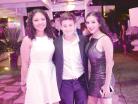 Daniela, André y Lorena