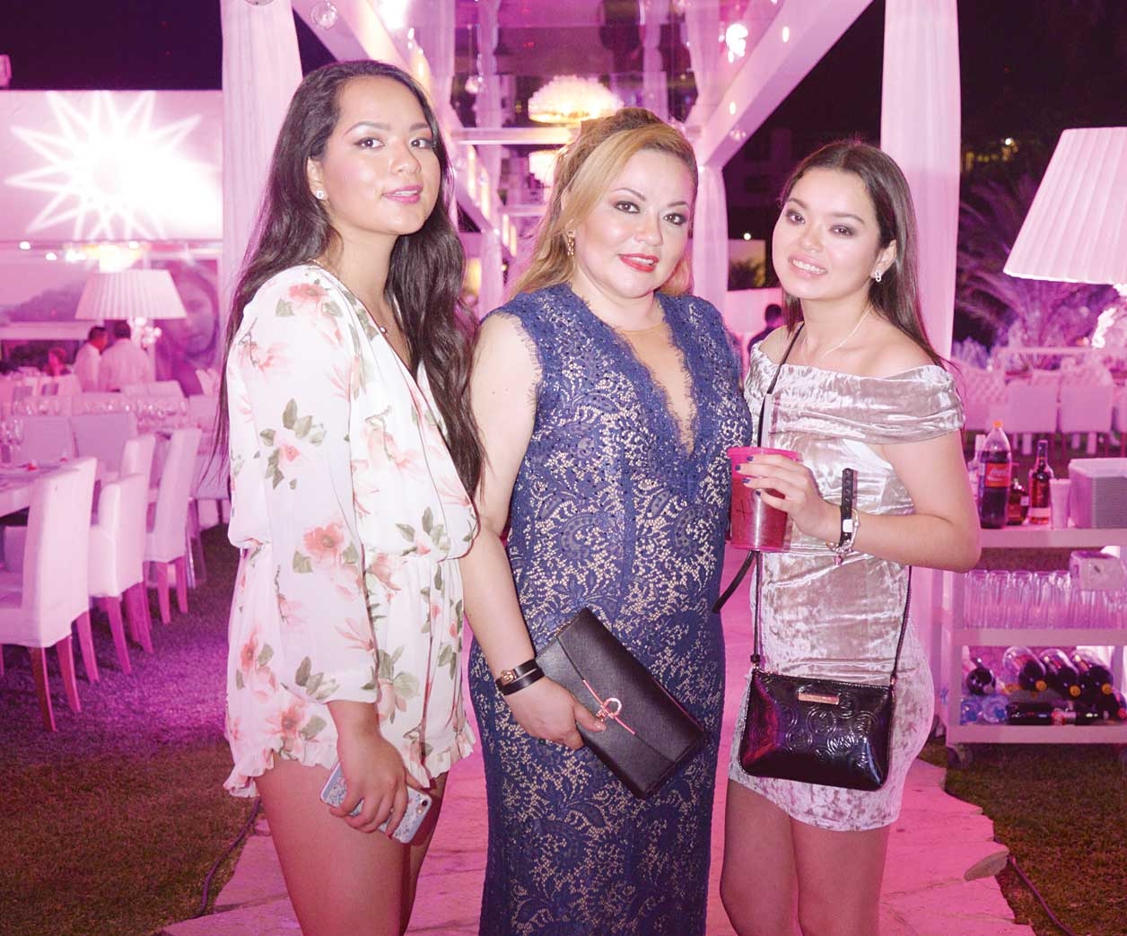Fátima, Lupita y Ximena