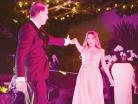 Ana Sofía en el vals con su papá