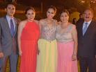 Fernando, María, Laura, Laura y Fernando