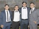 José María, Alberto, Max y Alejandro