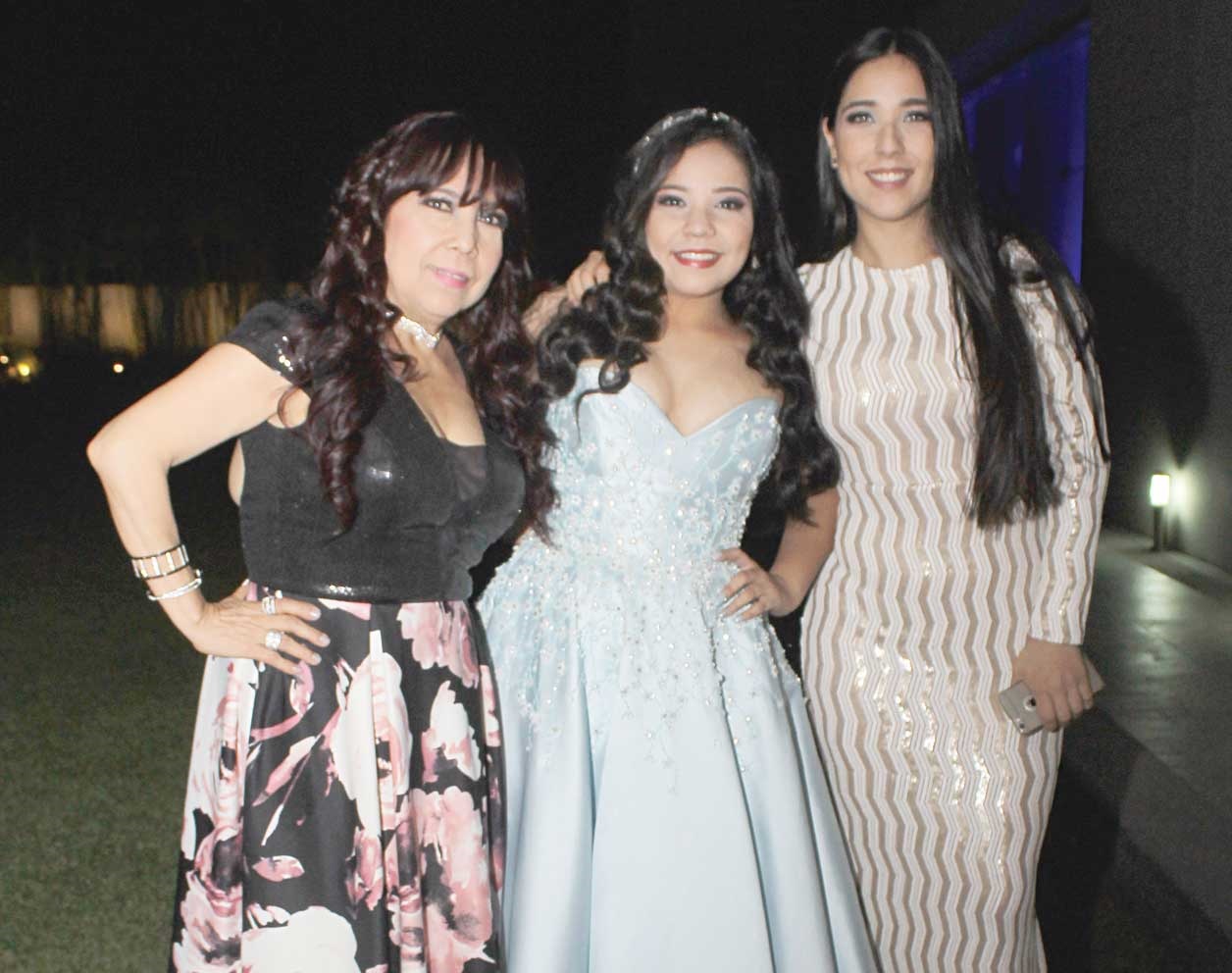 Lupita, María José y Dafne