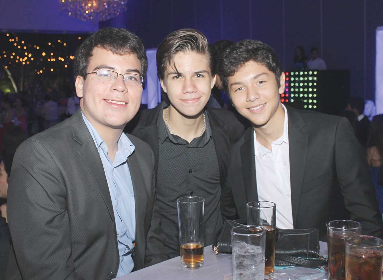 Erick, Diego y Didier