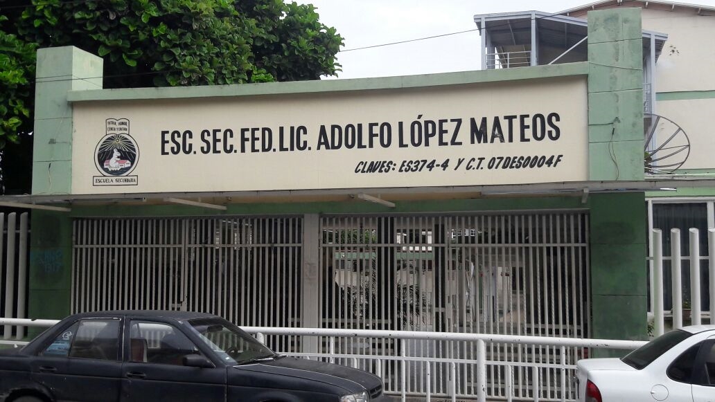 Piden demolición de la secundaria Adolfo López Mateos
