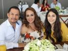 Jorge, Liliana y Vanessa