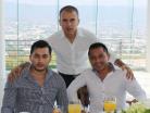 William, Diego y Gerardo