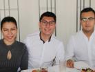 Yaneth, Mauricio y Joshua