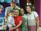 Pablo, León, Ana José, Paulina y Arantza
