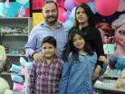 Alejandro, Olivia, Sebastián y Alejandra