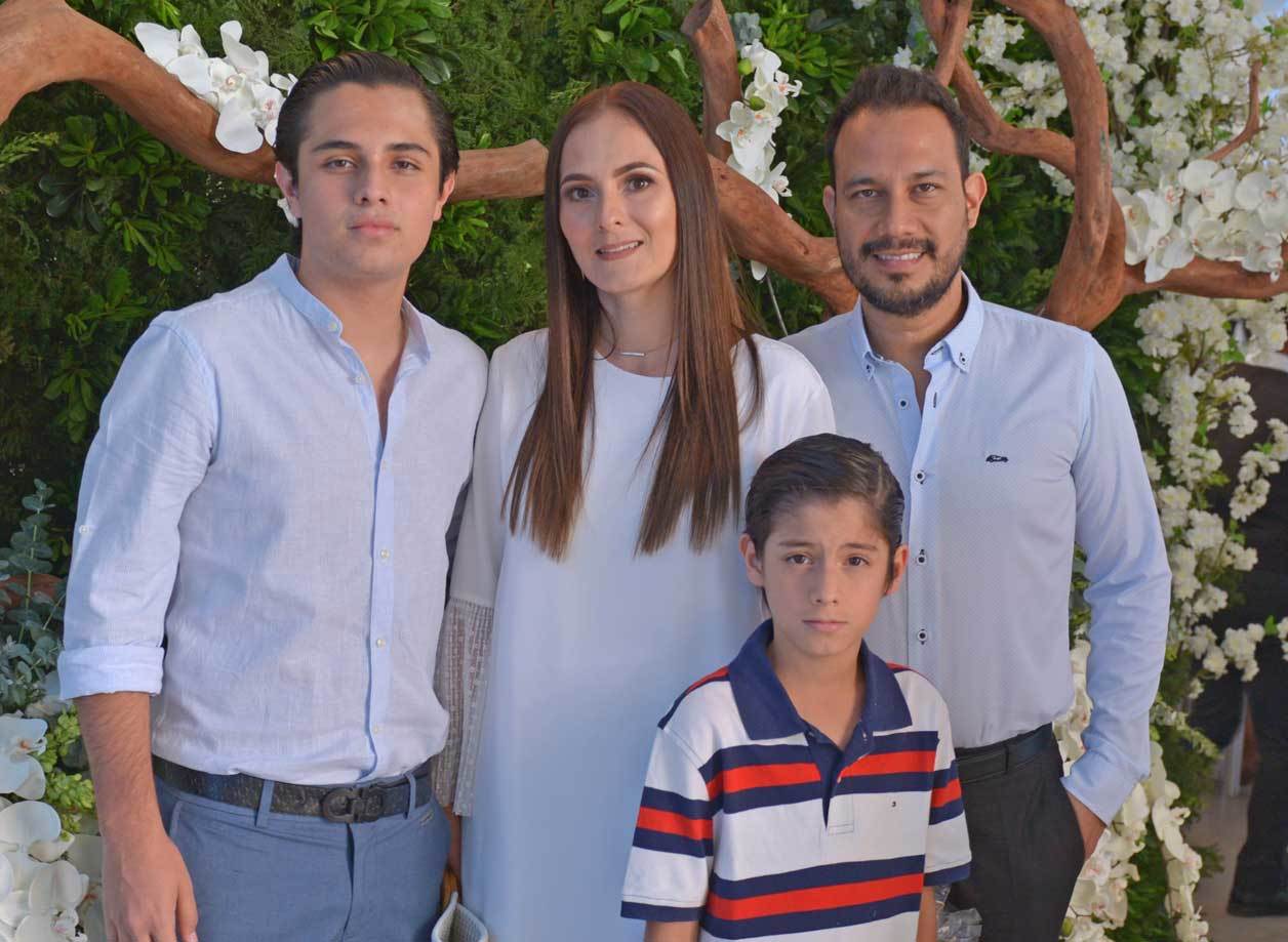 Disfrutaron en familia