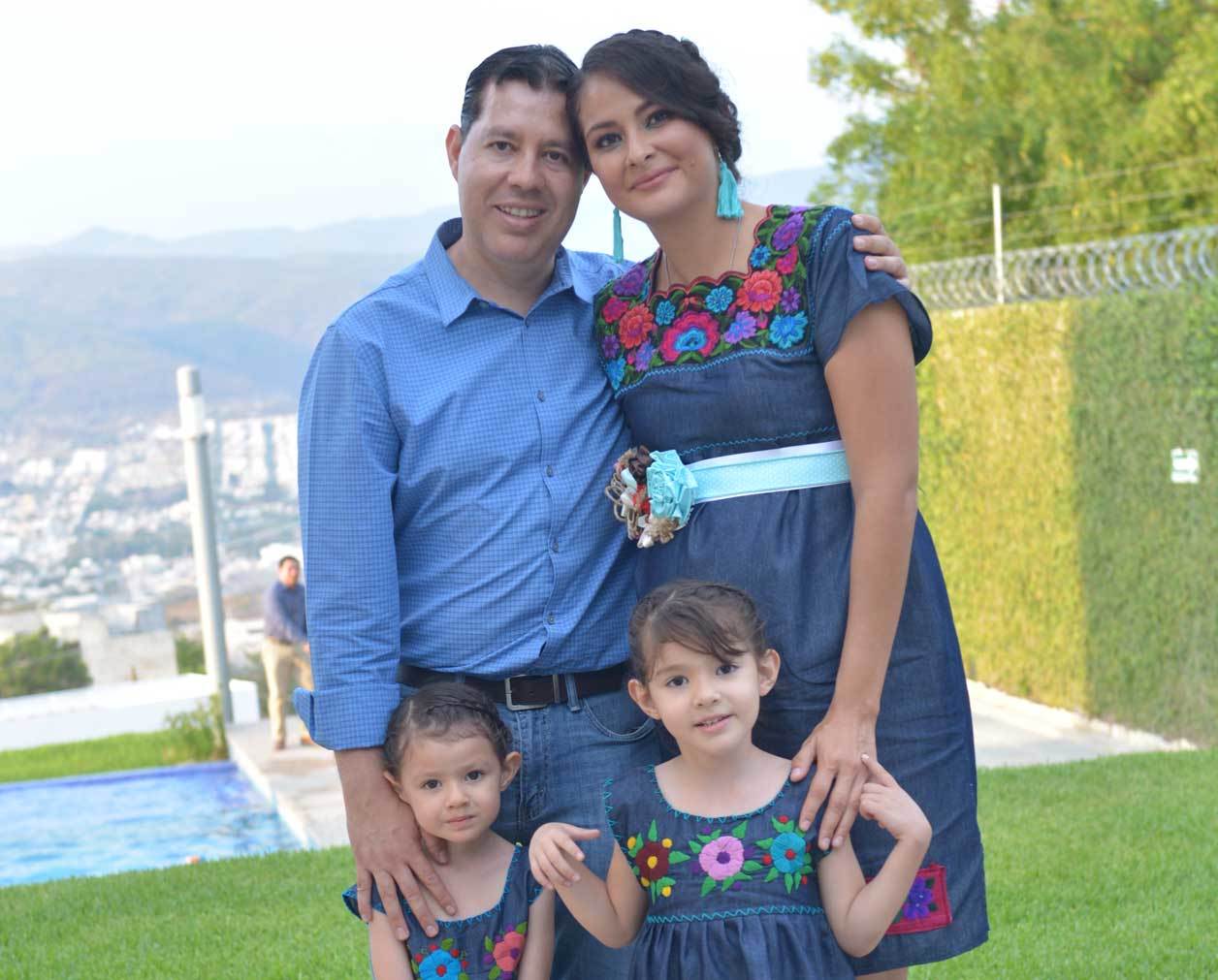 La familia en espera de Gerardo