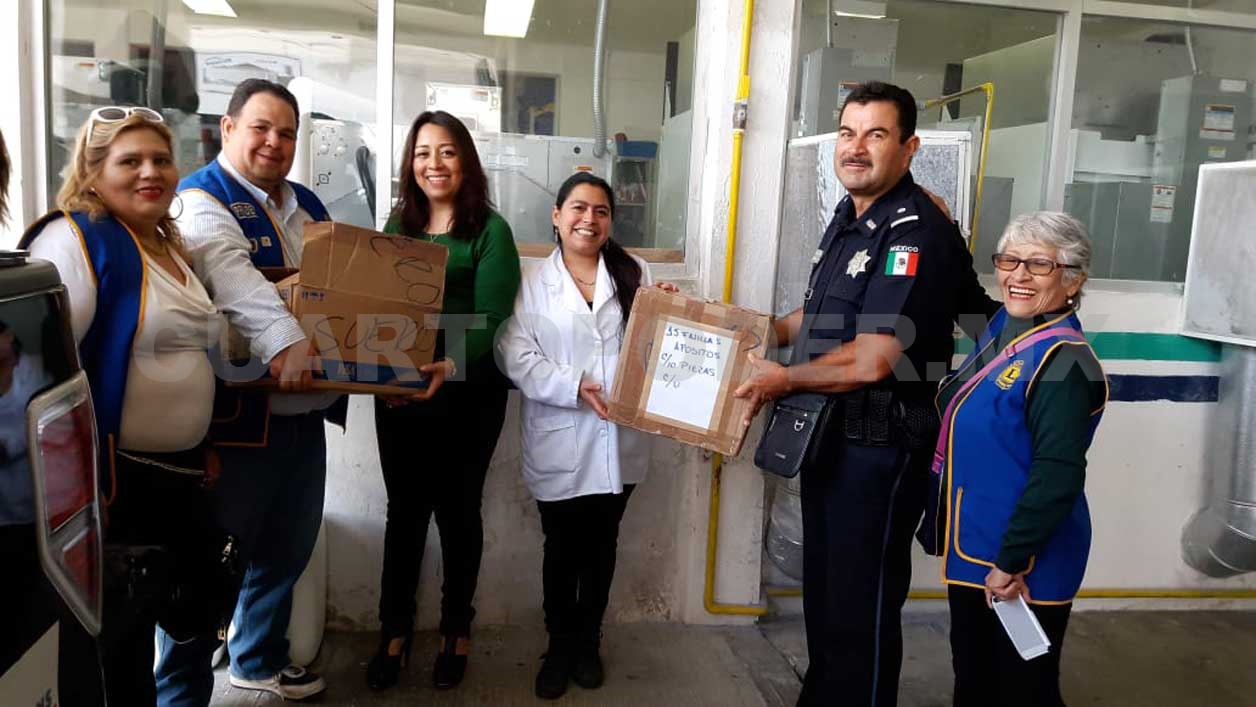 Entregan donaciones médicas a hospitales