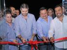 En el corte inaugural