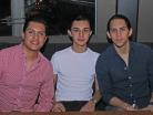 Pablo, Mauricio y Carlos