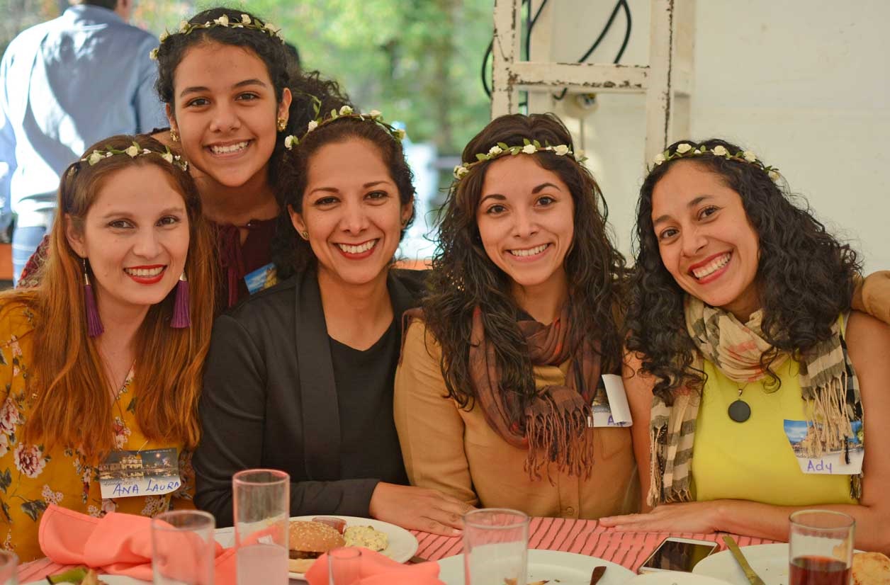 Ana Laura, Alejandra, Ale, Adriana y Marifer