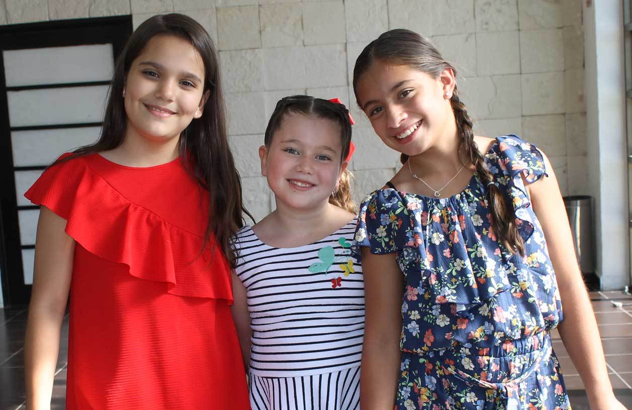 Majo, María Julia y Regina