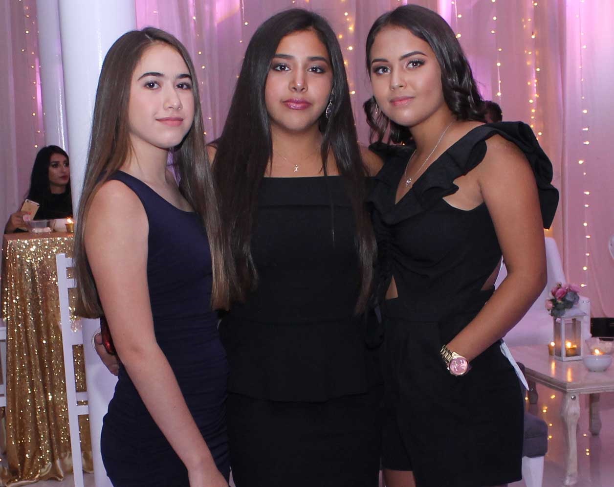 Sofía, Mónica y Majo