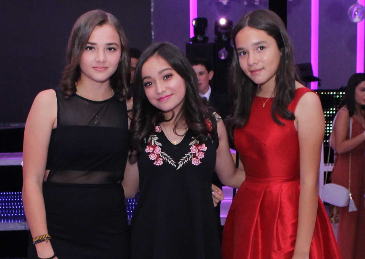 María, Danna e Isabella