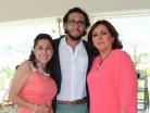 Erika, Diego y Virginia