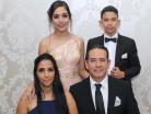 Fernanda con su familia