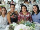 Alejandra, Claudia, Karina y Lili