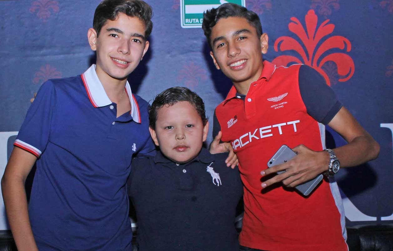 Daniel, Fernando e Hibert