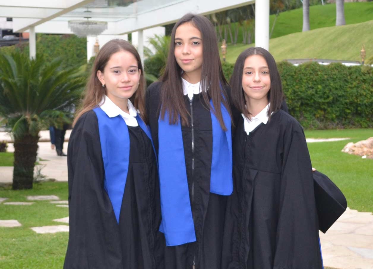 Marinela, María Raquel y Hannan