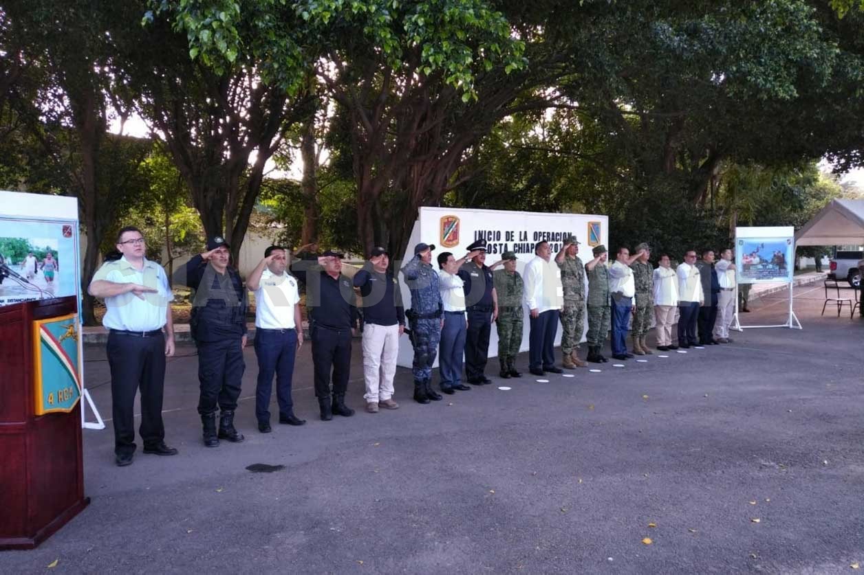 Despliegan Operativo De Seguridad Costa Chiapas