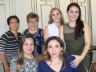 Gloria, Olga, Vero, Ana, Gloria y Maricarmen