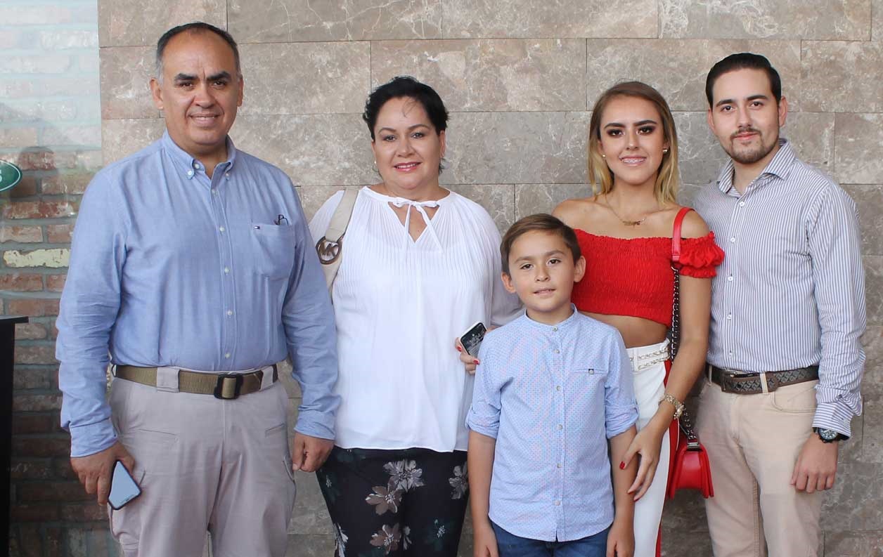Disfrutaron en familia