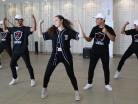 Sorprendió a todos con un show de baile
