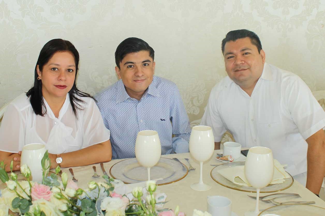 Rocío, Luis Roberto y Luis