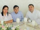 Rocío, Luis Roberto y Luis