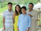 Disfrutaron en familia