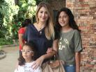 Paola con sus peques