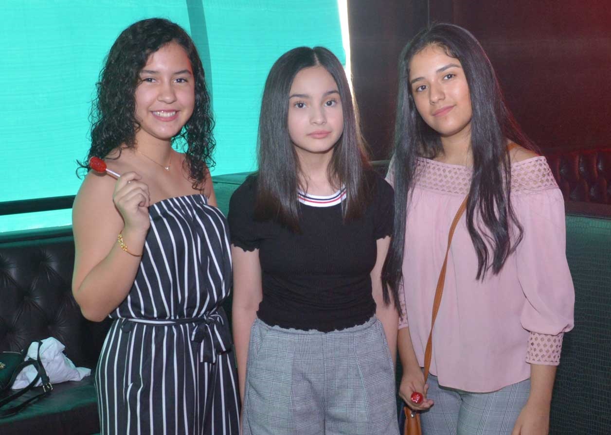 Karla, Carolina y Yara