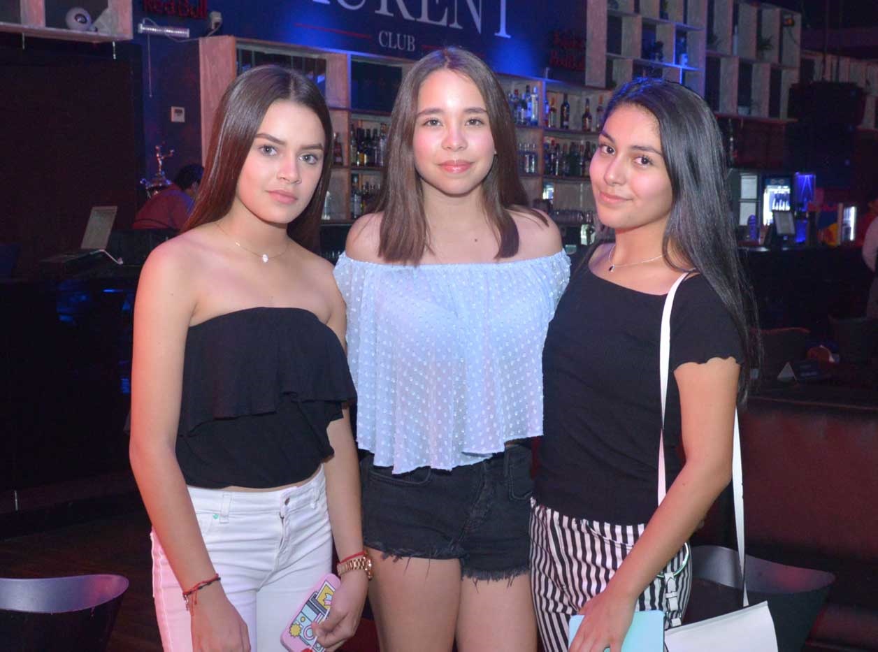 Erika, Mariamor y Daniela