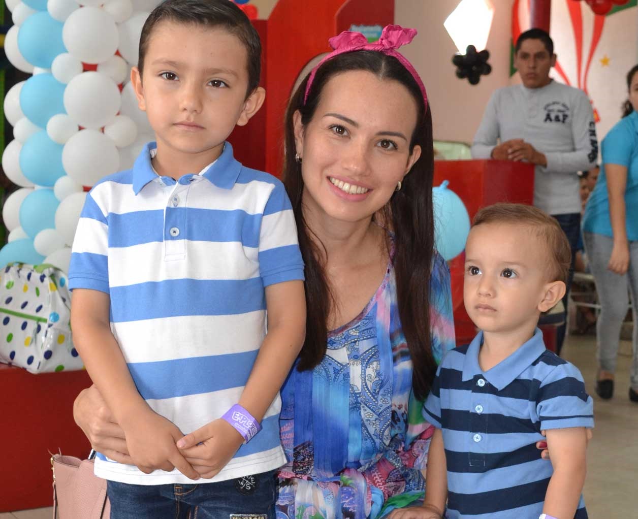 Juan Pablo, Bárbara y Rafael