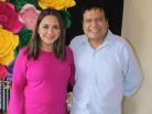 Carmen con su esposo
