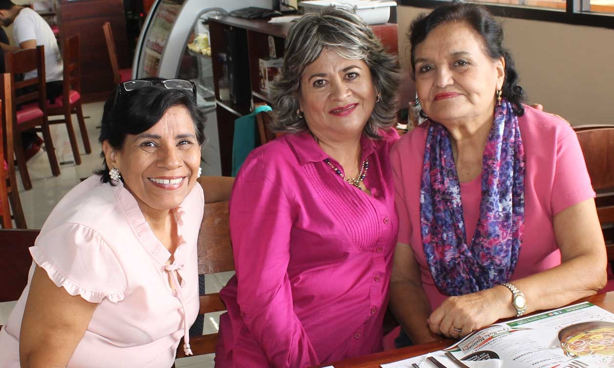 Blanquita, Elvadiana y Magda
